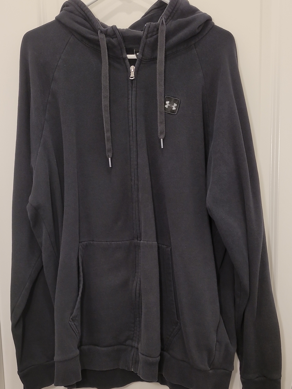 Under Armour Black Zip-Up Men's Sweater Hoodie